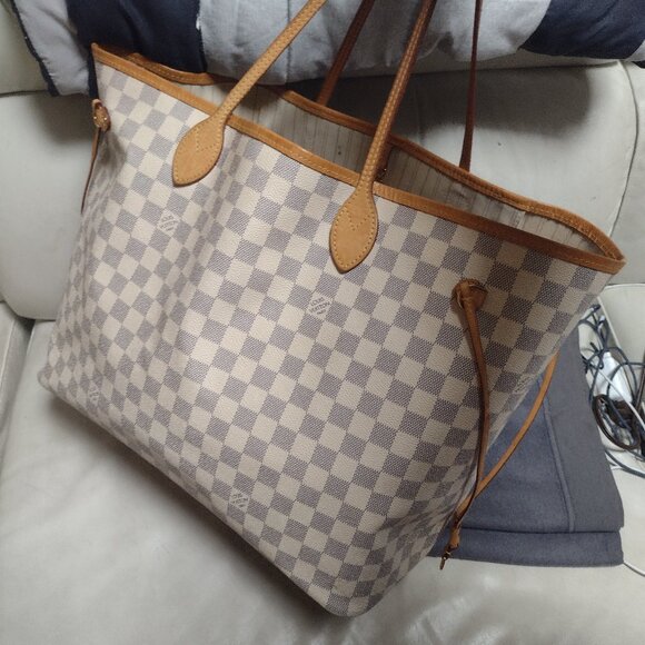 ๐ฏ% Authentic Louis Vuitton Neverfull GM Azur - Picture 15 of 15